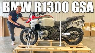 BMW GS 1300 ADVENTURE 2025 Unboxing & Assembly | First Feel & Exhaust Sound