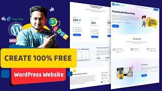 How To Create a Free Digital Marketing Agency Website with Wordpress & Free Hosting