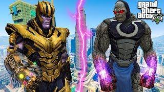 ТАНОС ПРОТИВ ДАРКСАЙДА В ГТА 5 МОДЫ! THANOS VS DARKSEID ОБЗОР МОДА В GTA 5! ИГРЫ ГТА ВИДЕО MODS