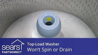 Washer Won't Drain or Spin: Troubleshooting VMW and Direct-Drive