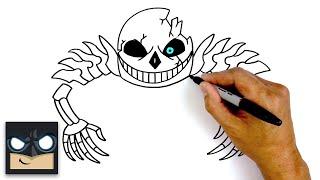 How To Draw Ultra Sans | Undertale