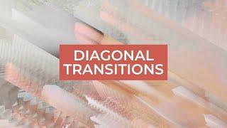 Diagonal Transitions Premiere Pro Templates