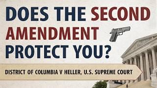 Does the Second Amendment Protect You? District Of Columbia v Heller #Scotus [full oral argument]