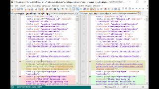 How to compare two files using notepad++