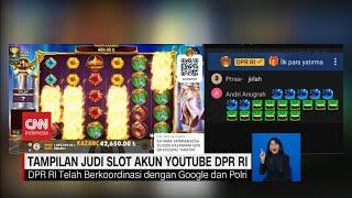 Tampilan Judi Slot Akun Youtube DPR RI