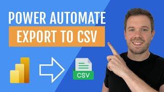 Automate Power BI Exports to CSV on SharePoint with Power Automate