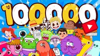 Thanks for 100,000 subscribers!! - ZooZooSong monsters