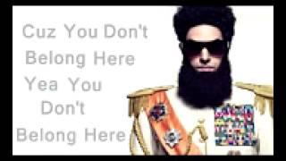 The Dictator   Aladeen MotherFucker English Lyrics