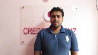 CREDO SYSTEMZ - PRIMAVERA P6 TRAINING - Chakravarthi - Video Review & Feedback