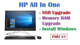 HP All In One - SSD + Memory Upgrade / Make your PC working like a dream