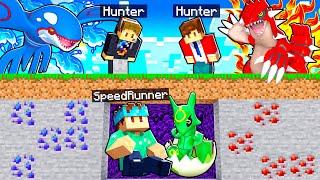 LEGENDARY Pixelmon MANHUNT in Minecraft! (Speedrunner Vs Hunters)