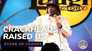 Crackheads Raised Us - Comedian CP - Chocolate Sundaes Standup Comedy