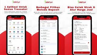 Aplikasi Jualan Pulsa Termurah, Paket Data & PPOB - INDOFAST