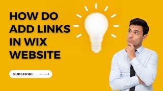 How to add Links on WIX Website ( Updated 2024)