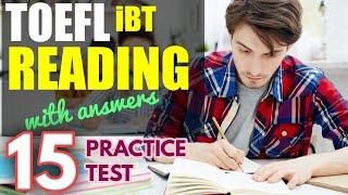 TOEFL Reading Practice Test with Answers 2022 - TOEFL iBT Reading