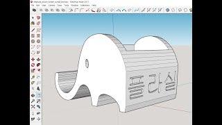 SketchUp - How to Edit/Modify downloaded STL file from thingiverse.com