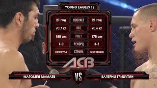 Магомед Мамаев vs. Валерий Грицутин | Magomed Mamaev vs. Valery Gritsutin | ACB 44 - Young Eagles 12