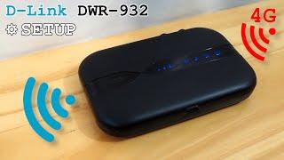 D-Link DWR-932 portable 4G router Wi-Fi • Unboxing, installation, configuration and test