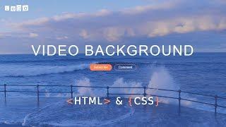 How To Make A Website With Full Screen Background Video Using HTML And CSS