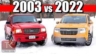 2003 Ford Ranger vs 2022 Ford Maverick - Is the Maverick a True Replacement for an Old Ranger?