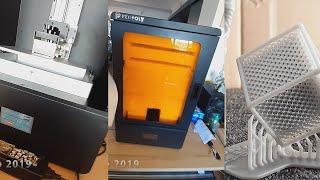 Peopoly Phenom unboxing, level & first print