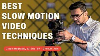 How to shoot Slow motion video || SLOW MOTION TECHNIQUES || slow motion video kaise banaye