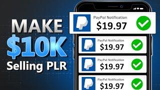 Make $10,000/Month Selling PLR Course • Start Your Own Online Business • Make Money Online