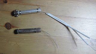 Changing soldering iron heating element