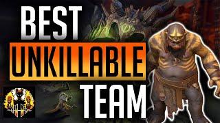 RAID: Shadow Legends | Maneater Best Unkillable team Clan Boss | Easiest and best set up so far!