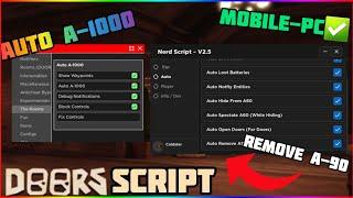 (OP) BEST Doors Rooms Script/Hacks | Auto A-1000 | Remove A-90 | NEW | Mobile & PC