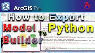 ArcGIS Pro: How to export model builder to python script|By JastGIS