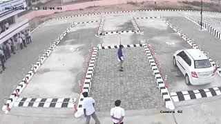 Computerised Testing Track @ RTO, Karur, developed by MKCE - Installed Camera Video - H Track