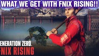 GENERATION ZERO FNIX RISING WHAT YOU GET WITH THE NEW DLC !!