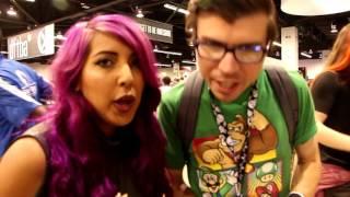 Miss Yammy at vidcon 2017 with AGGETV!!!!!!!!!!!!!