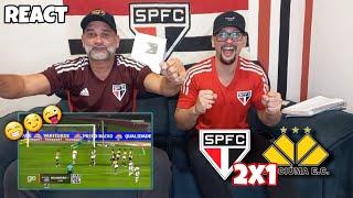 REACT SÃO PAULO 2X1 CRICIUMA - UFA! REECONTRAMOS A VITÓRIA