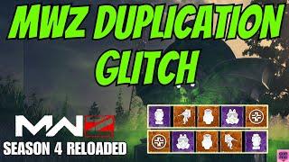 MWZ SOLO DUPLICATION GLITCH (SEASON 4 RELOADED) SOLO TOMBSTONE GLITCH! MW3 ZOMBIE GLITCHES