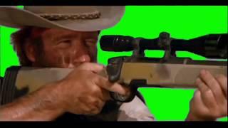 Chuck Norris Sniper Meme Green Screen