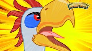 TITANIS THE TERROR BIRD | Terror Bird Song | Prehistorica from Howdytoons