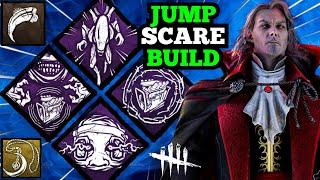 NEW DRACULA JUMP SCARE BUILD is ABSOLUTELY TERRIFYING!!! | Dracula   Dead by Daylight Castlevania