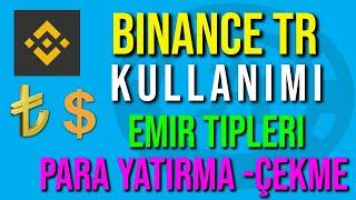 Binance Türkiye (TRBİNANCE) Kullanım Rehberi