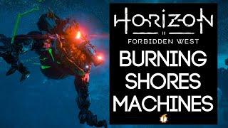 Lore of Horizon Forbidden West: Burning Shores Machines