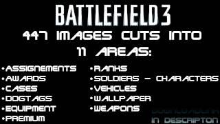 [Free GFX PACK] Battlefield 3 - 447 HQ/HD Images ready for use into Photoshop download fre