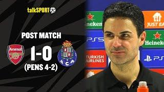 "A MAGIC NIGHT!" ⭐️ Mikel Arteta Post-Match Press Conference Arsenal 1-0 Porto (4-2 Penalties) 