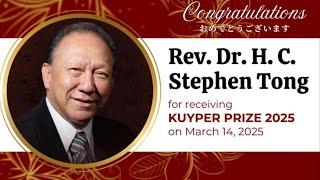 VIRAL DI DUNIA!! Dr. Stephen Tong Diberi Penghargaan KUYPER PRIZE? Berita Apa Itu? #kristen #gereja