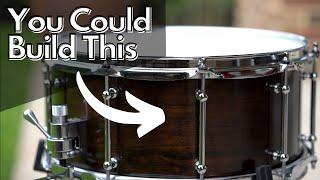 DIY Cherry Snare Drum Build