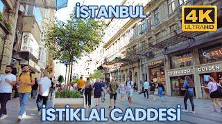 İstanbul Walking Tour | İstiklal Caddesi [4K 60fps]