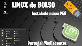 Como instalar Linux numa pendrive ou Disco