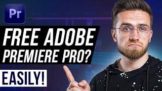 HOW TO GET ADOBE PREMIERE PRO FOR FREE IN 2024 – Best Free Premiere Pro Alternatives