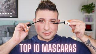 HOLY GRAIL MASCARA! MY TOP 10 BEST MASCARAS OF ALL TIME | Brett Guy Glam