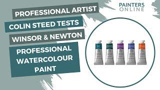 Professional Artist Colin Steed Tests Winsor & Newton Professional Watercolour Paints